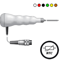 Termorresistencia NTC sonda de penetración con mango de colores, venta en Gesa Termorresistencia NTC sonda de penetración con mango de colores, venta en Gesa