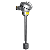 NFRE Sensor de nivel recto con cabezal - flotador de Ø30mm montaje exterior sin rosca NFRE Sensor de nivel recto con cabezal - flotador de Ø30mm montaje exterior sin