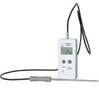 Datalogger with high precision probe for deep freezing from -100ºC to 270ºC TERMIO 2 Datalogger with high precision probe for deep freezing from -100ºC