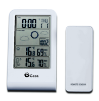 810-012 Weather station with remote sensor for temperature, humidity and atmospheric pressure 810-012 Weather station with remote sensor for temperature, humidity and atmosph