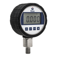 Manómetro digital de alta precisión con protector de goma Manómetro digital MD906 de alta precisión con protector de goma