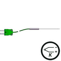 Termopar tipo k sonda de aguja en miniatura, de venta en Gesa Termopar tipo k sonda de aguja en miniatura, de venta en Gesa