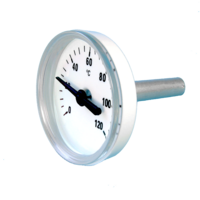 Bimetallic thermometer with ABS case Bimetallic thermometer with ABS case