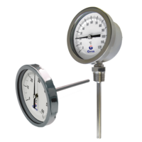D01 Bimetal dial thermometers in stainless steel D01 Bimetal dial thermometers in stainless steel