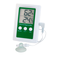 Thermohygrometer with Probe and Max/Min Function Thermohygrometer with Probe and Max/Min Function