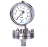 Pressure gauge with screwed diaphragm seal in stainless steel Pressure gauge M0306S101 Ø100mm with screwed diaphragm separator up to 60 bar