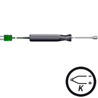 Termopar tipo k sonda impermeable para superficie, venta en Gesa