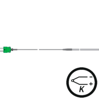 Termopar tipo k sonda de uso general en acero inoxidable, de venta en Gesa
