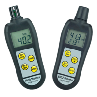 Termohigrómetro de alta precisão com indicador de ponto de orvalho Termohigrómetro de alta precisão com indicador de ponto de orvalho 6000 / 6002