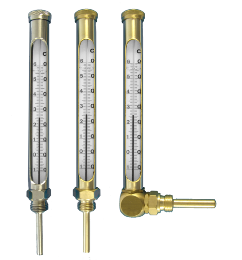Opal Scale Industrial glass thermometer Opal Scale Industrial glass thermometer