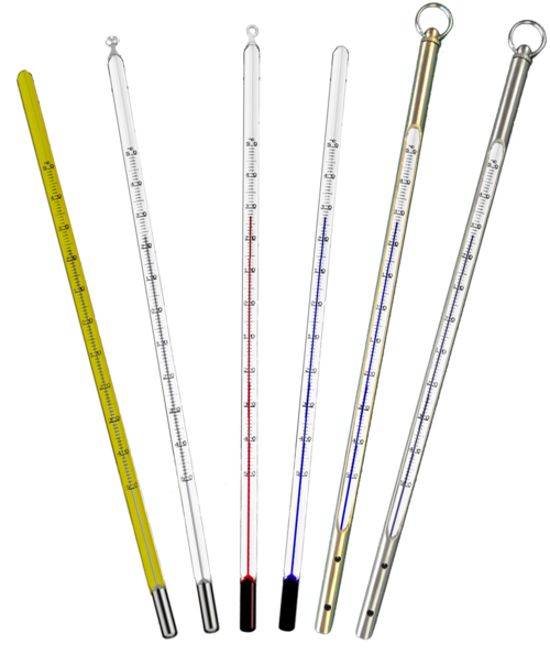 Industrial glass thermometer Industrial glass thermometer