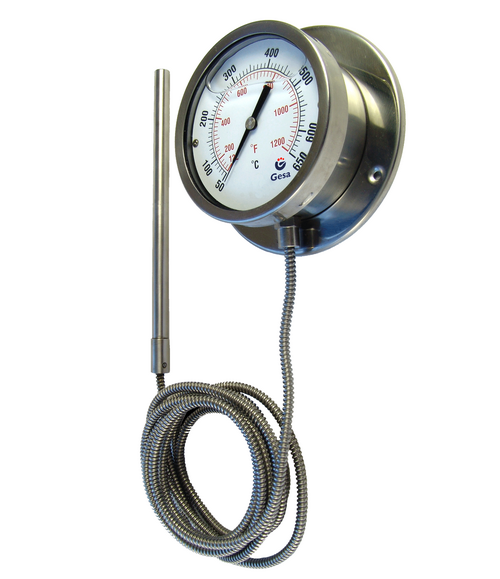 Teletermómetro para barcos con sonda