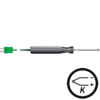 Termopar tipo k sonda para superficies con sensor de muelle, de venta en Gesa Termopar tipo k sonda para superficies con sensor de muelle, de venta en Gesa