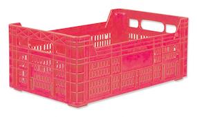 Caja con asas abiertas. Caja con asas abiertas.